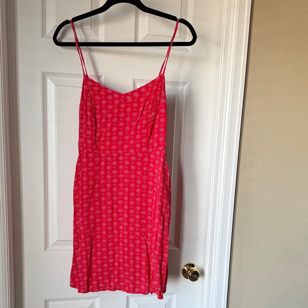 Heritage Scarlet Floral Mini Dress